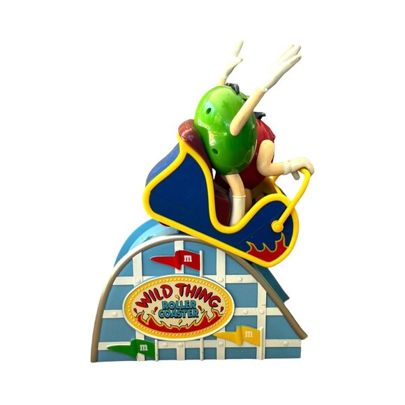 M&Ms Wild Thing Roller Coaster Dispenser Collectible Candy Holder Fun Display Pi - Picture 3 of 11
